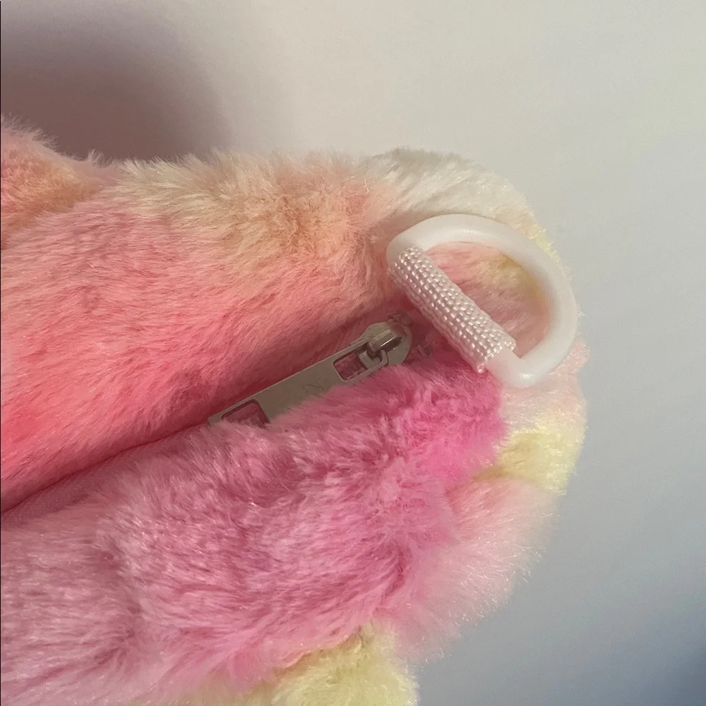 Unicorn Plush Kids crossbody Bag - Multicolor - Picture 2 of 4